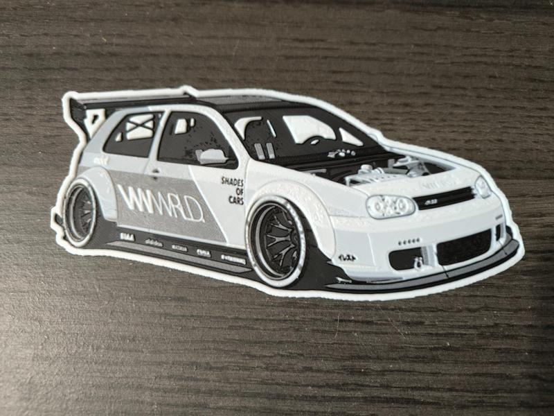 Volkswagen golf 4 hillclimb special hueforge