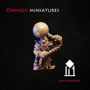 Mad goblin ball on chain