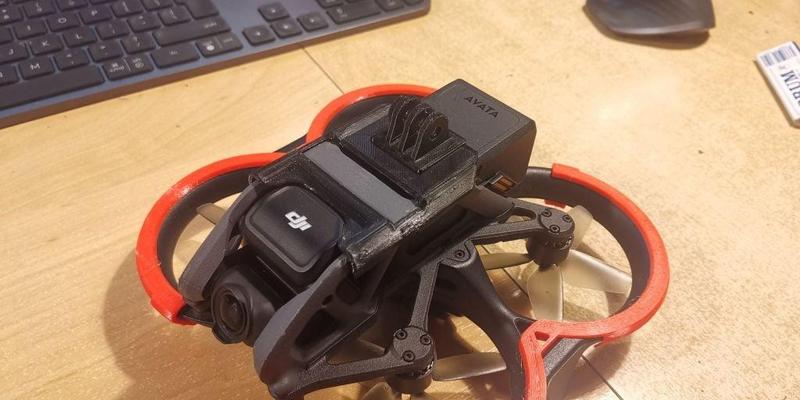 DJI AVATA GoPro Mount (PETG & TPU)