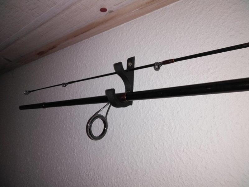 Fishing Rod Wall Holder