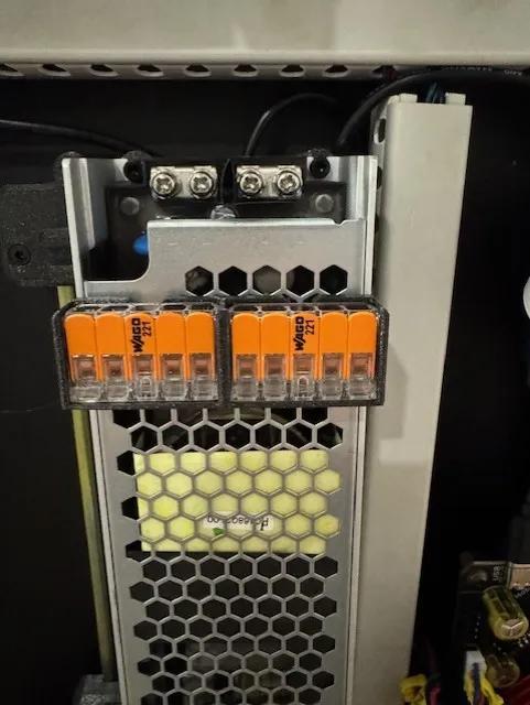 Clip-on Wago mount for UHP-350   