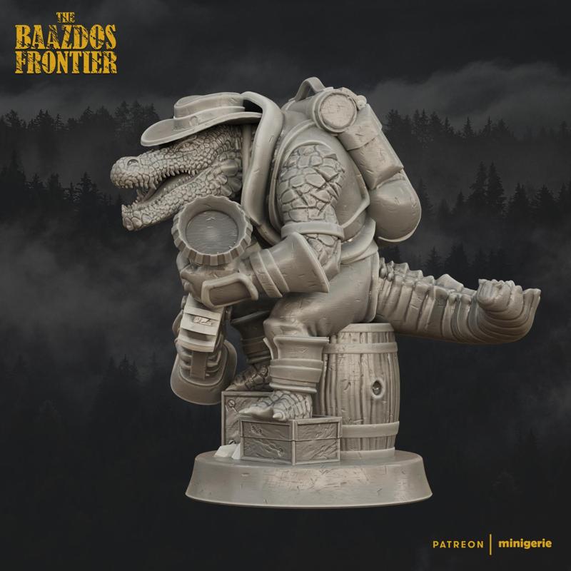  Gator  Gix Cragmaw - Lizardfolk Smuggler