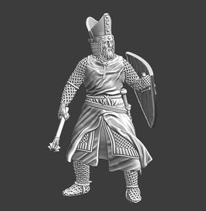 Medieval warrior bishop - Early medieval