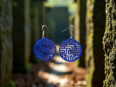 Labyrinth earrings