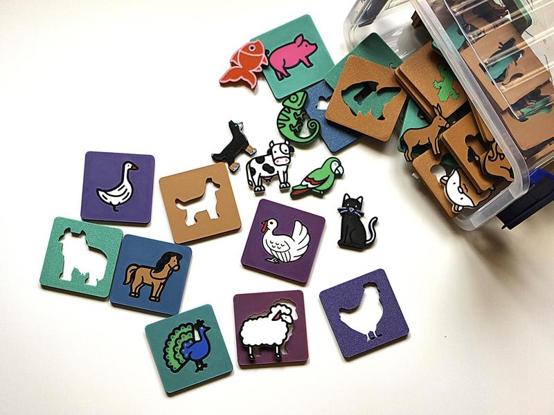 3D Sensory Puzzle – 60 Animals to Discover!