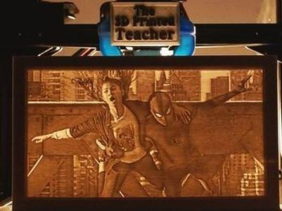 Spider-Man No Way Home Lithophane #1 Zendaya& Spider Man