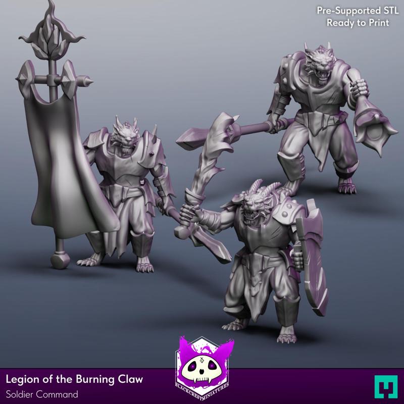 Legion of the Burning Claw | Command Pack