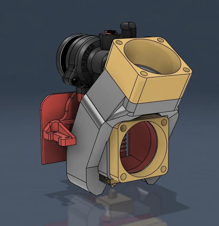 Ender 3 Hot end Duct   