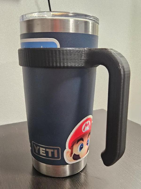 20oz/591mL Yeti Rambler Tumbler Handle   