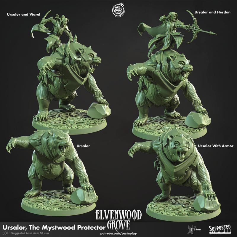 Ursalor, The Mystwood Protector (Pre-Supported) | Cast n Play