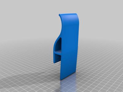 Headphone Hook to suit 16mm thick shelf (IKEA Kallax etc)