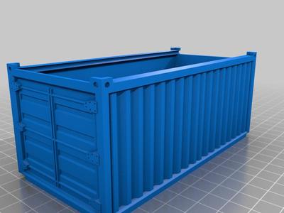 Shipping Container Battery Holder Hamburg Sud edition