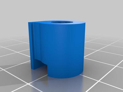 Little rubbish bin lid servo connector