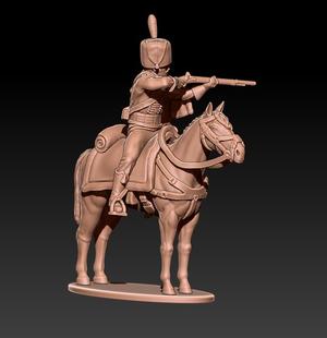 napoleonic french guard chasseur free sample