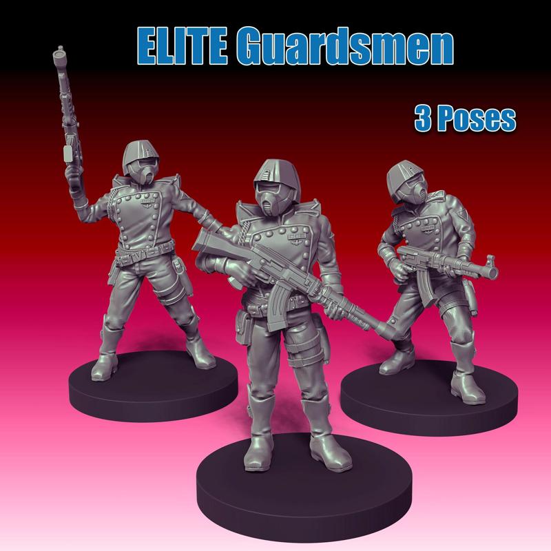 Elite 'Cartoon' Guardsmen Squad