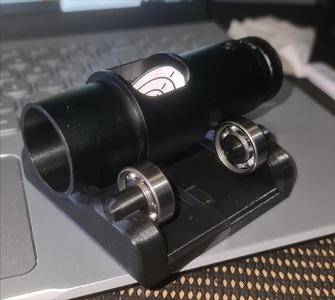Laser collimator roller