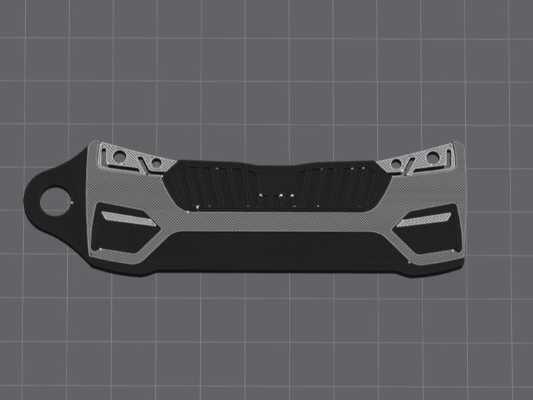 Škoda Octavia IV RS Keychain