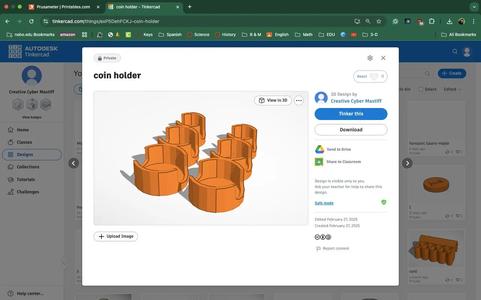 coin holder   