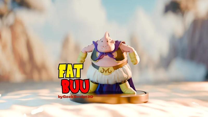 Majin Buu Sculpture   