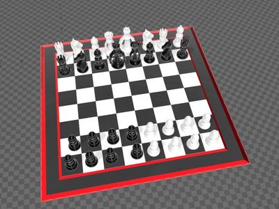 the probably more realistic checkerboard