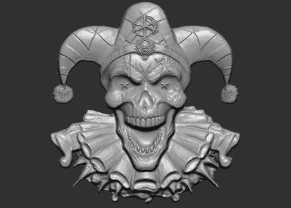 joker skull