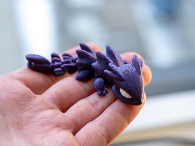 Mini Articulated Dragon 02