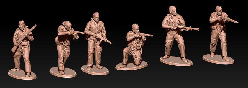 ww2 soviet paras in pilotka