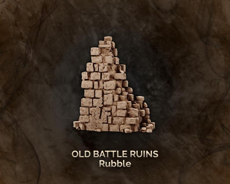 Old Battle Ruins - Rubble