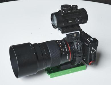 Rokinon/Samyang 135mm for Fuji Astrophoto collar