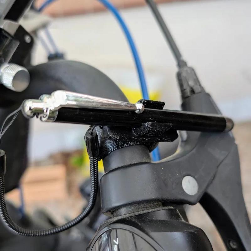 Lightweight bike acessory handlebar mount ⌀ 22 mm PETG   