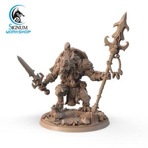Wolfen Warrior With Sword