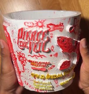 Pierce The Veil Gold Medal Ribbon   