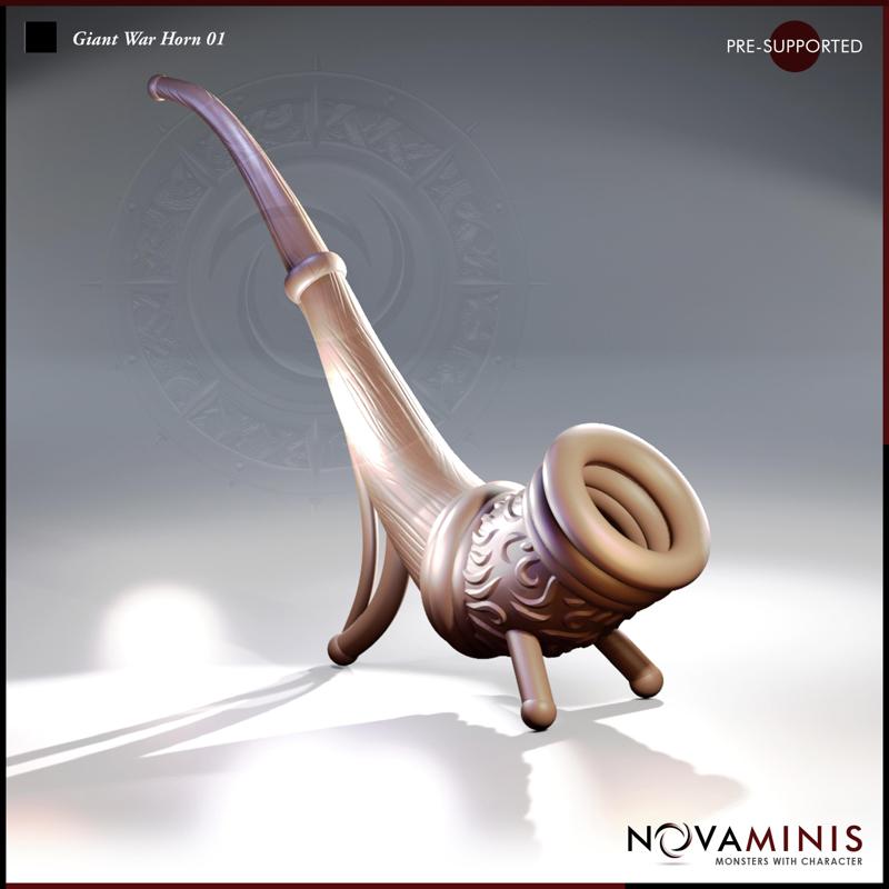 Giant War Horn 01