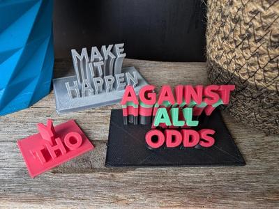 Motivational Sign Maker   