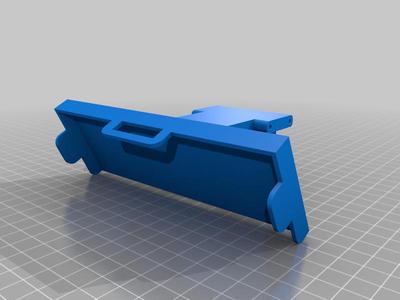 Wraith X-member, ESC mount & battery tray with strap cut out