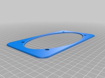 Motorcycle Plate Frame