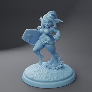Jane the Goblin Beachgoer