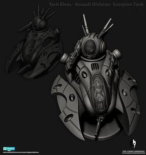 Tech Elves - Scorpion Tank