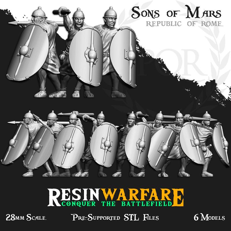 Rorarii Spearmen - Sons of Mars, Republic of Rome