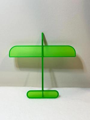 Lightweight toy glider plane   