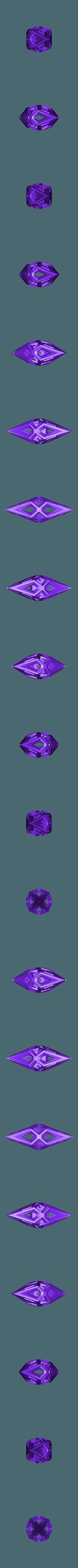 Christmas bauble - Diamant de Glace (LowPoly)