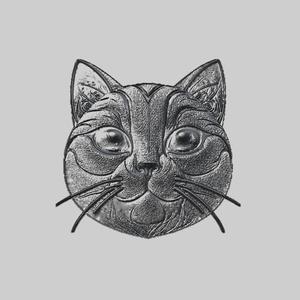 Cat Animal Metal Head
