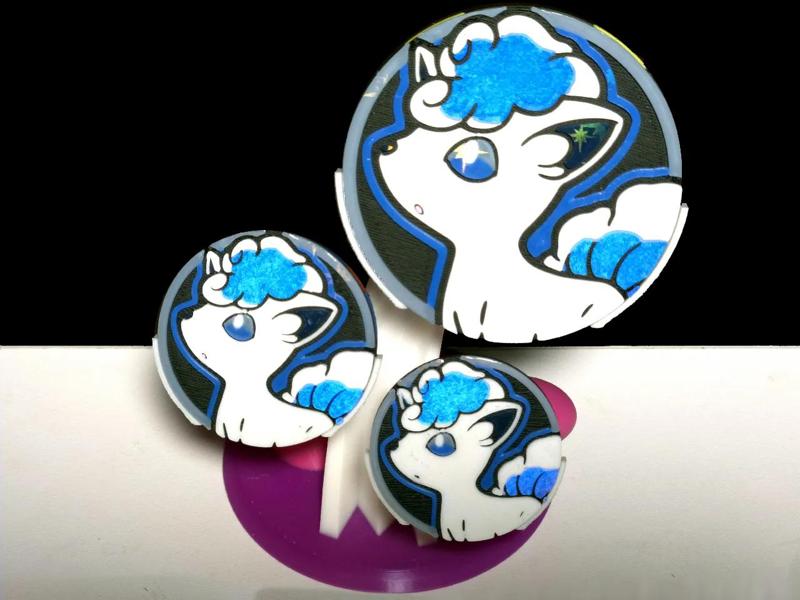 Alolan Vulpix Coin (Pokemon TCG Pocket)   