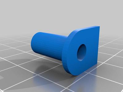 Sidewinder filament extruder guide
