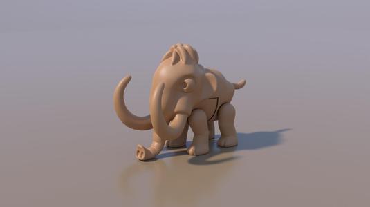 flexi articulated mammoth