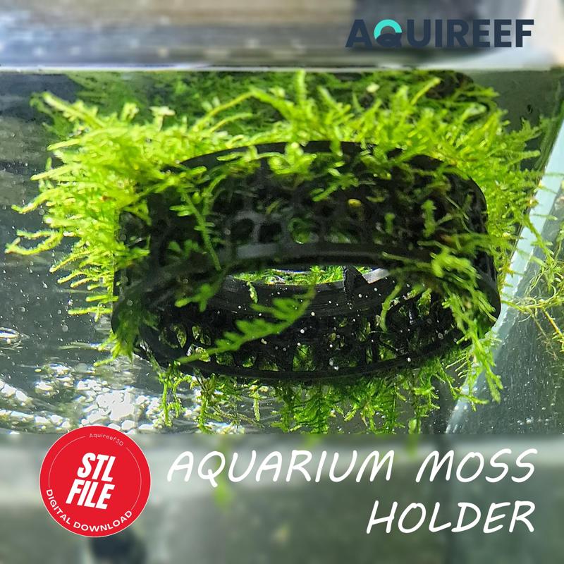Floating Fish Tank Moss Ring, Aquarium Plant Growout Holder, Plant Floater for Fish and Shrimp Tanks