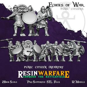 Punic Infantry - Echoes of War: Punic Wars