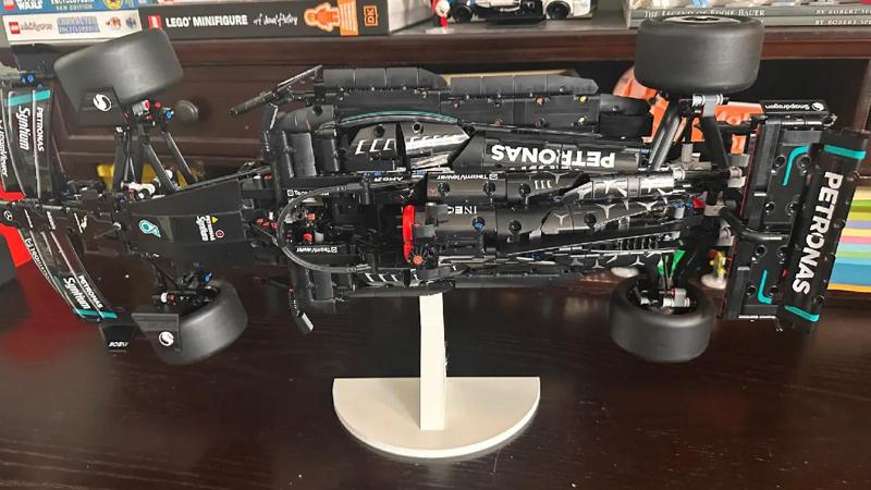 Lego Technic F1 Mercedes Horizontal Stand   