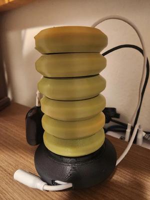 60mm to 80mm Stacking Adapter for NexGen Cable Winder   