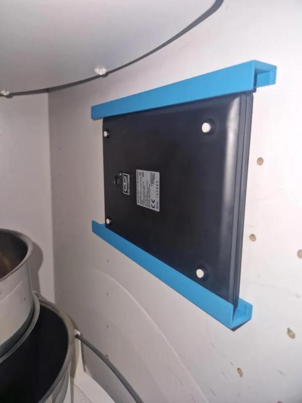 Kitchen scale holder   